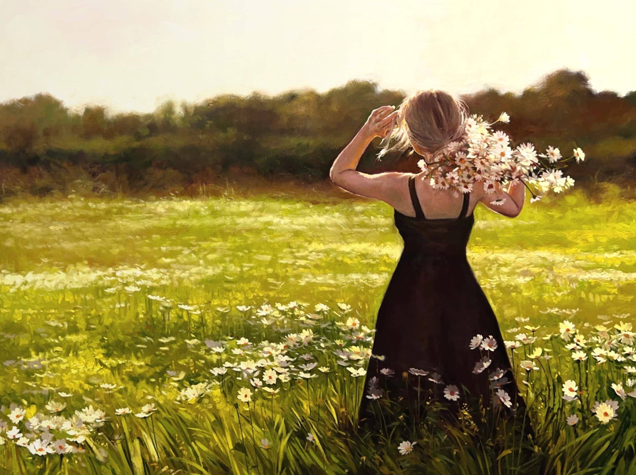 The happiness of each flower